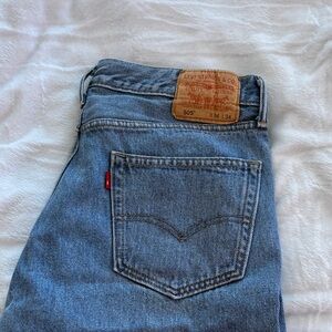 Levi's Classic Straight Blue Jeans